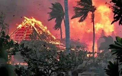 驚天爆料–夏威夷瘋傳夏威夷大火是美國政府放的，所以拜登在大火時故意去度假—
